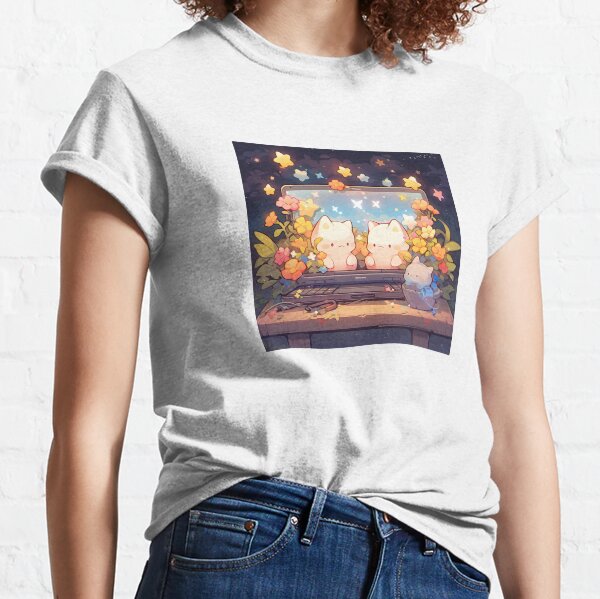 Cat Computer World Classic T-Shirt