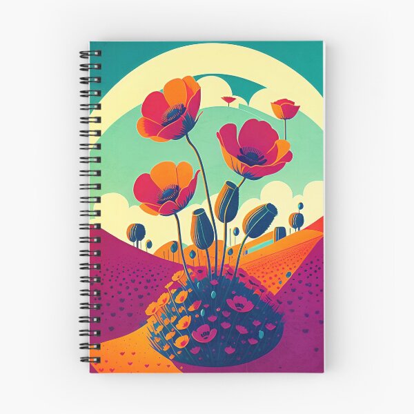 Item preview, Poppies designed and sold by ArtFactoryAI.