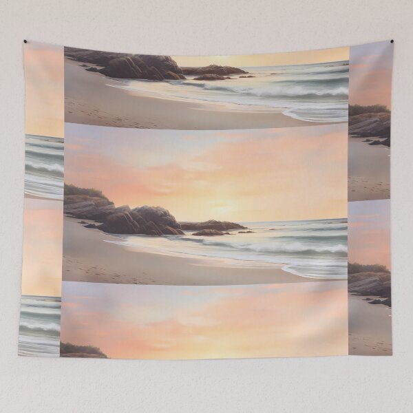 Item preview, Serene Beach IV designed and sold by StudioOfAiArts.
