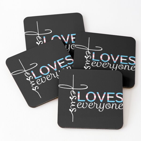 Item preview, Jesus loves everyone LGBTQ  transgender  designed and sold by KCAbdelnour.