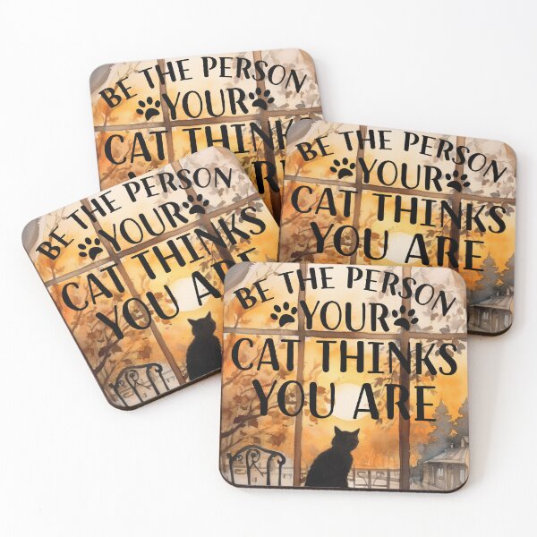 Item preview, Nostalgic Cat's Gaze: Be the Person Your Cat Thinks You Are designed and sold by MyMerryMary.