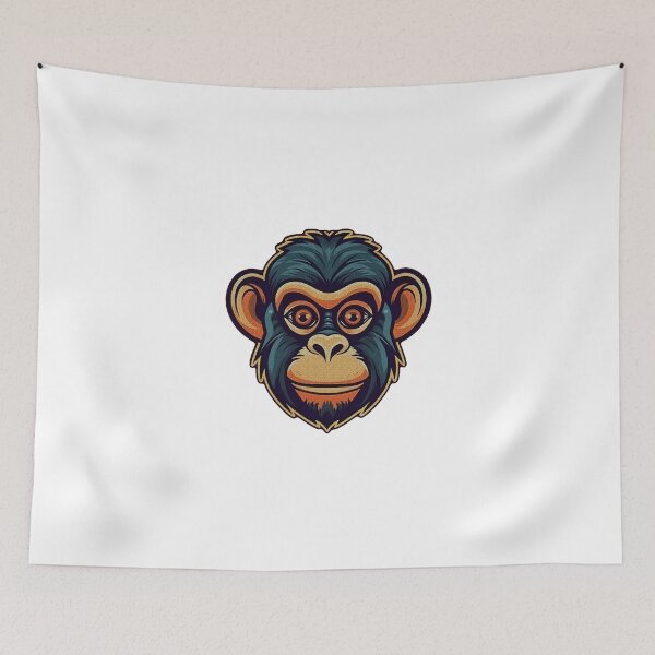 Item preview, Monkey Cartoon Animal designed and sold by KristinaNEL.