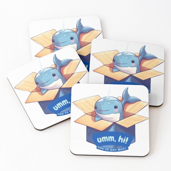 Item preview, You got mail whale designed and sold by Nowshin Tasnim.