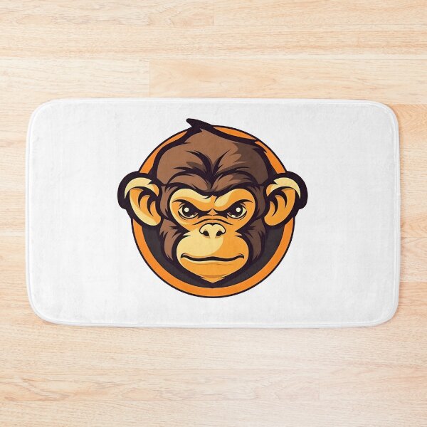 Item preview, Monkey head Cartoon Animal designed and sold by KristinaNEL.