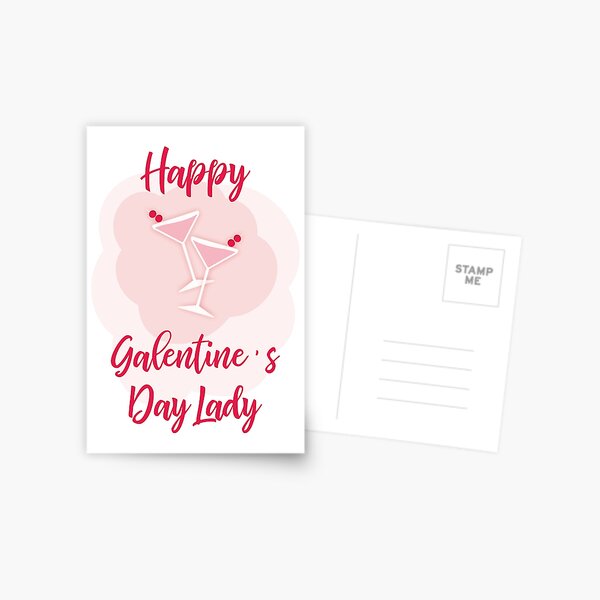 Feliz Galentine´s Day Postal