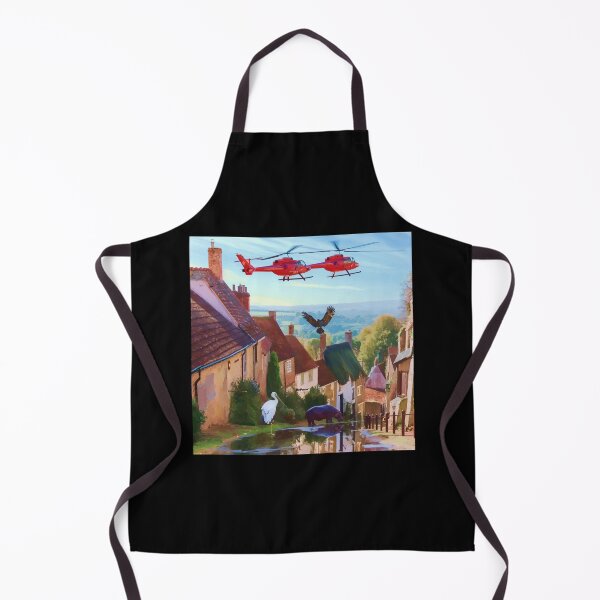 Item preview, Flooded Village with Wildlife - dePace' designed and sold by mrpropcake.