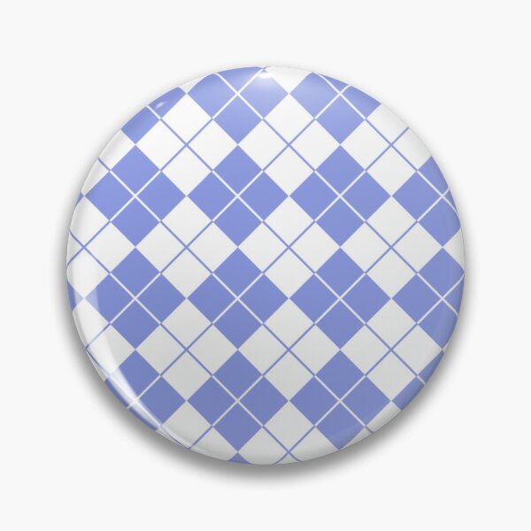 Item preview, Gingham Retro Plaid Checkered Purple and White Pattern designed and sold by printguys.