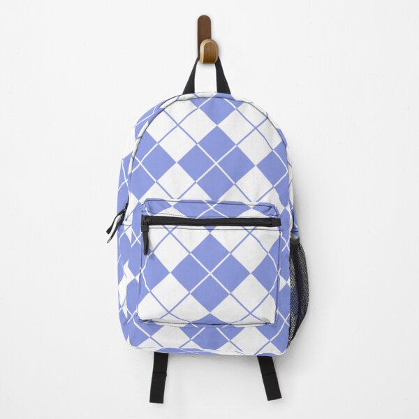 Artikelvorschau, Gingham-Retro-kariertes kariertes lila und weißes Muster entworfen und verkauft von printguys.