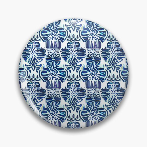 Item preview, Blue for calmness and tranquility, seamless pattern designed and sold by KeshaEls.