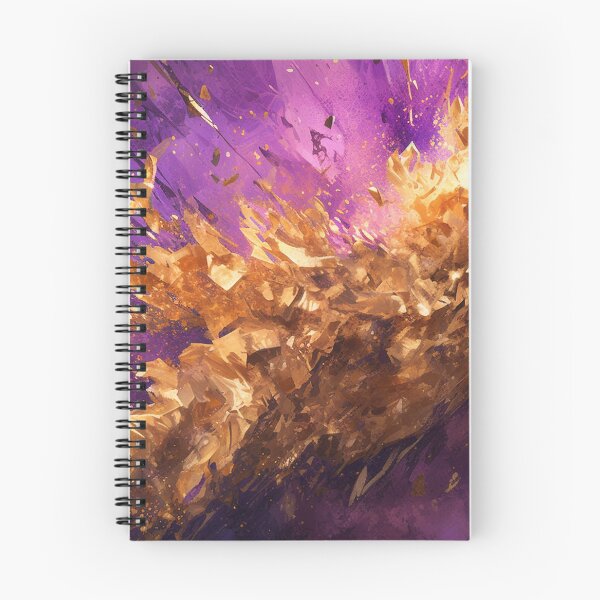 Item preview, Shattering Color No. 2 - Violet & Gold designed and sold by rtbowers.