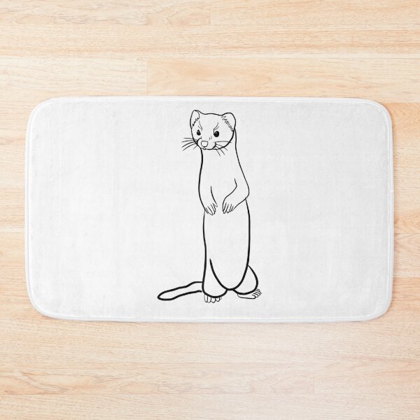 Item preview, Stick figure ferret - Welshdesigns designed and sold by welshdesigns.