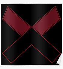 X logo Poster