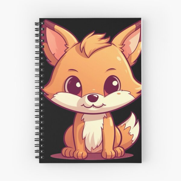 Item preview, Cute Cartoon Fox transparent background  designed and sold by EpicFoxArt.