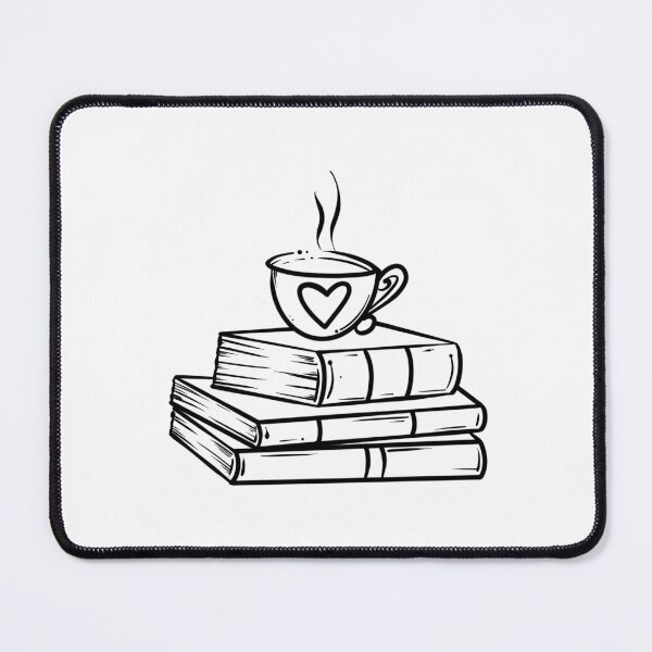 Item preview, Books and Coffee designed and sold by CuteTattoo.
