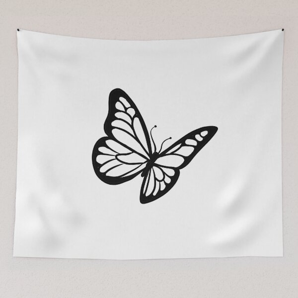 Item preview, Stick figure butterfly - Welshdesigns designed and sold by welshdesigns.