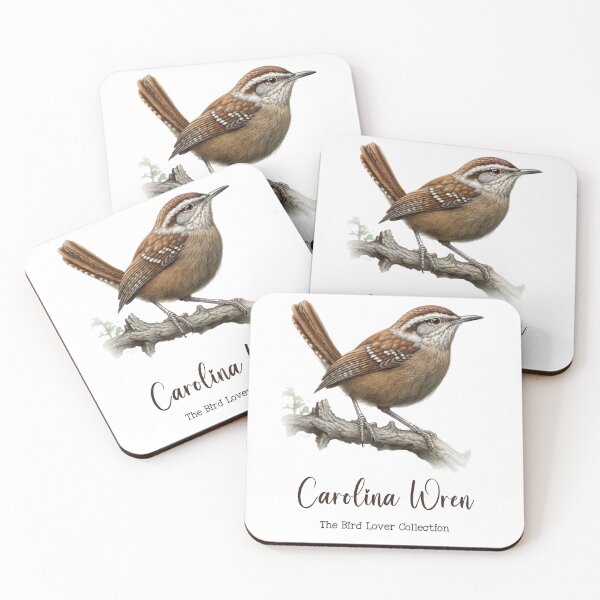 Item preview, Carolina Wren - The Bird Lover Collection designed and sold by GoodOldVintage.