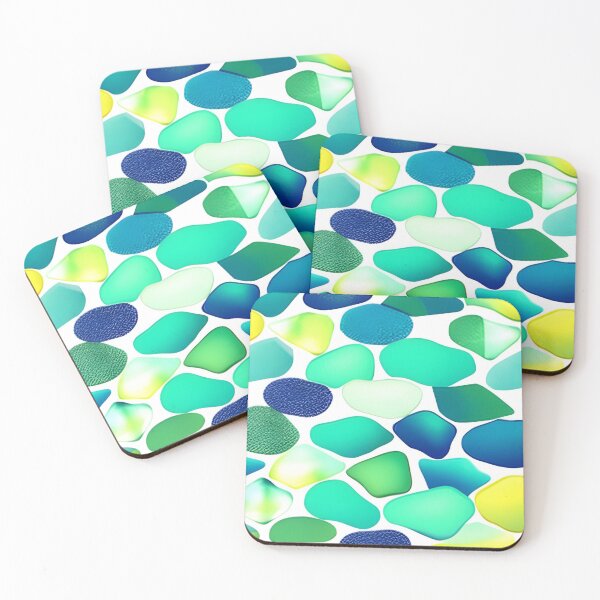 Item preview, Abstract Sea Glass Pattern designed and sold by calibrit.