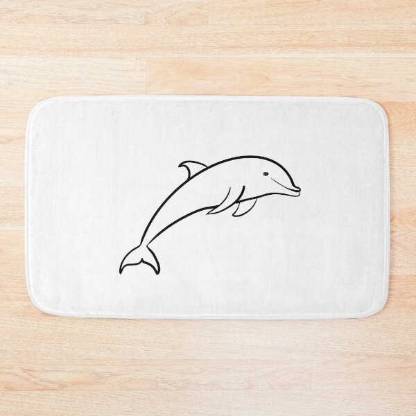 Item preview, Stick figure dolphin - Welshdesigns designed and sold by welshdesigns.