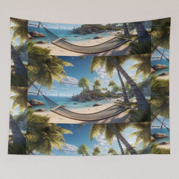 Aperçu de l'œuvre Picturesque Beach Scene IV créée et vendue par StudioOfAiArts.