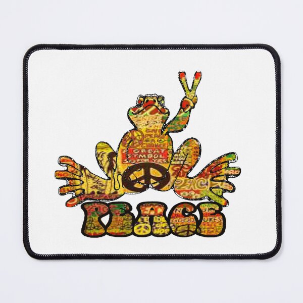 Item preview, Orange Graffiti Peace Frog designed and sold by natnat7w.