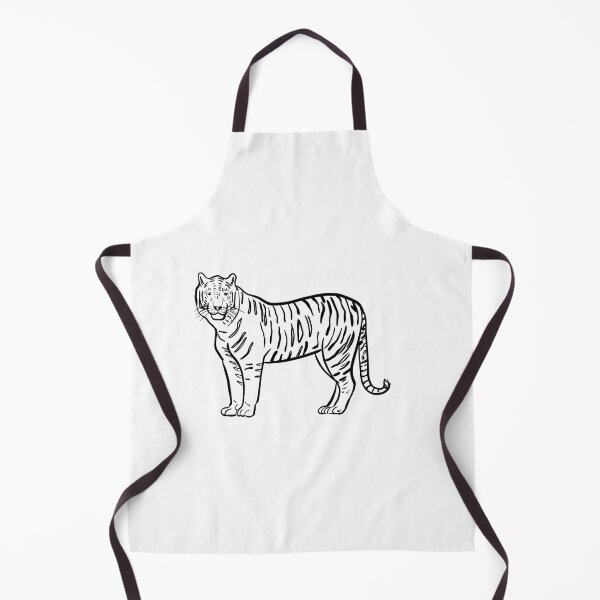 Item preview, Stick figure tiger - Welshdesigns designed and sold by welshdesigns.