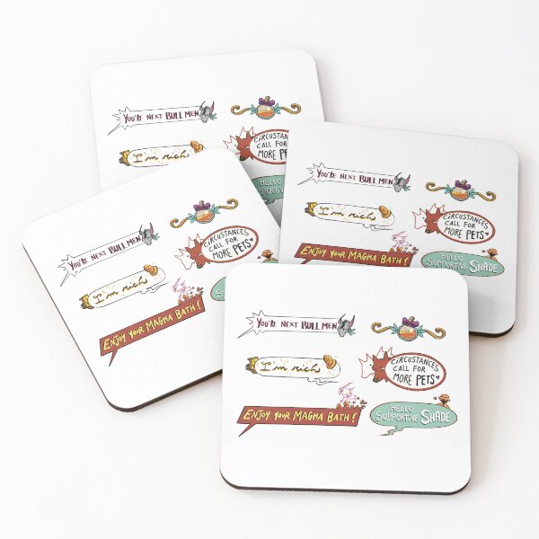 Item preview, Hades game quotes designed and sold by happyfox.
