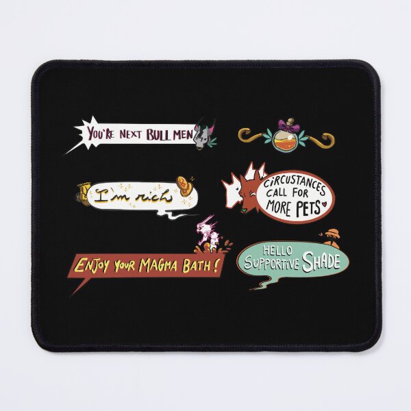 Item preview, Hades game quotes designed and sold by happyfox.