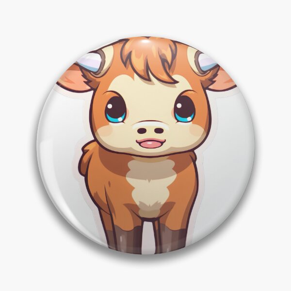 Aperçu de l'œuvre Petite Vache Trop Mignonne - Douceur et Tendresse créée et vendue par Neuronexia.