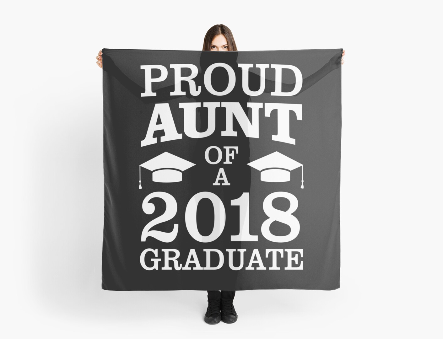 Download "Proud Aunt Of 2018 Graduate Funny Auntie Graduation ...