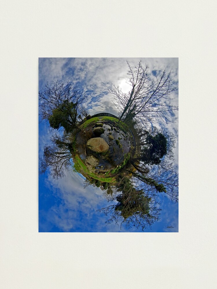 Alternate view of Stepping Stones Across Kilkeel River, Mountains of Mourne Photographic Print