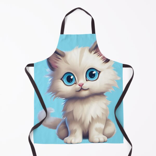 Item preview, Cute Ragdoll Kitten with Big Blue Eyes designed and sold by EpicFoxArt.