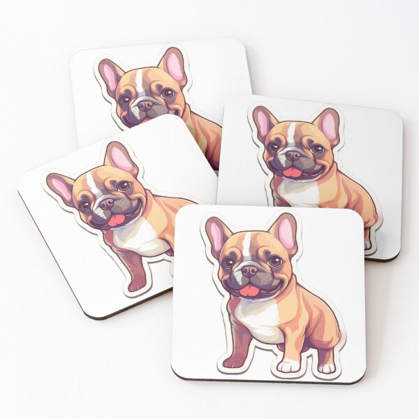 Item preview, cute frenchie sticker designed and sold by TellezStickers.