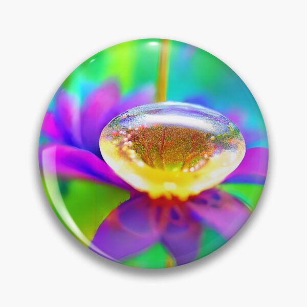 Item preview, Dewdrops On Flowers Pattern designed and sold by ZenEverAI.