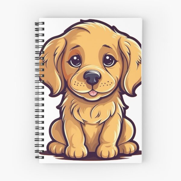 Item preview, Cute Cartoon Golden Labrador Retriever Puppy Dog designed and sold by EpicFoxArt.