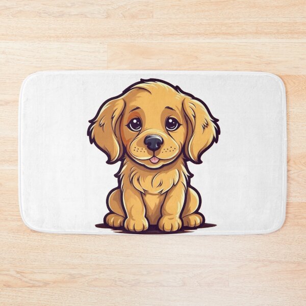 Item preview, Cute Cartoon Golden Labrador Retriever Puppy Dog designed and sold by EpicFoxArt.