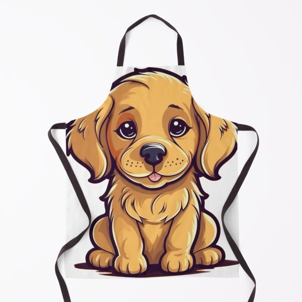 Item preview, Cute Cartoon Golden Labrador Retriever Puppy Dog designed and sold by EpicFoxArt.