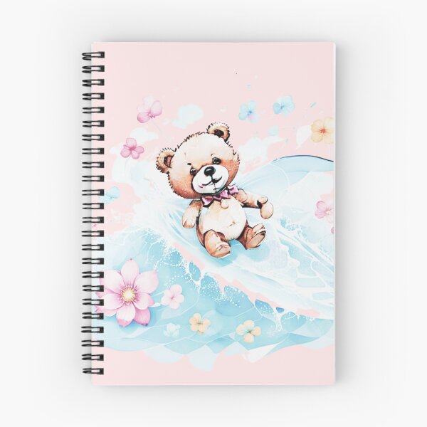 Item preview, Browny Bear Playing Wave of Flowers designed and sold by ShopULove.