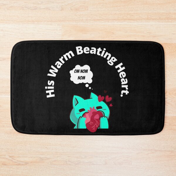 Item preview, Cat Eating a Warm Beating Heart designed and sold by 6 Ex Boyfriends.