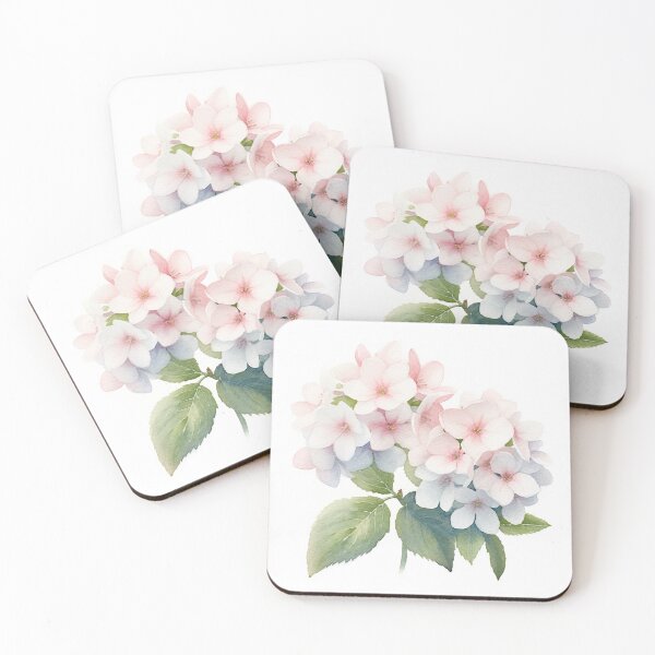 Item preview, a watercolor illustration of Viburnum flowers designed and sold by Wilderness Algorithm.