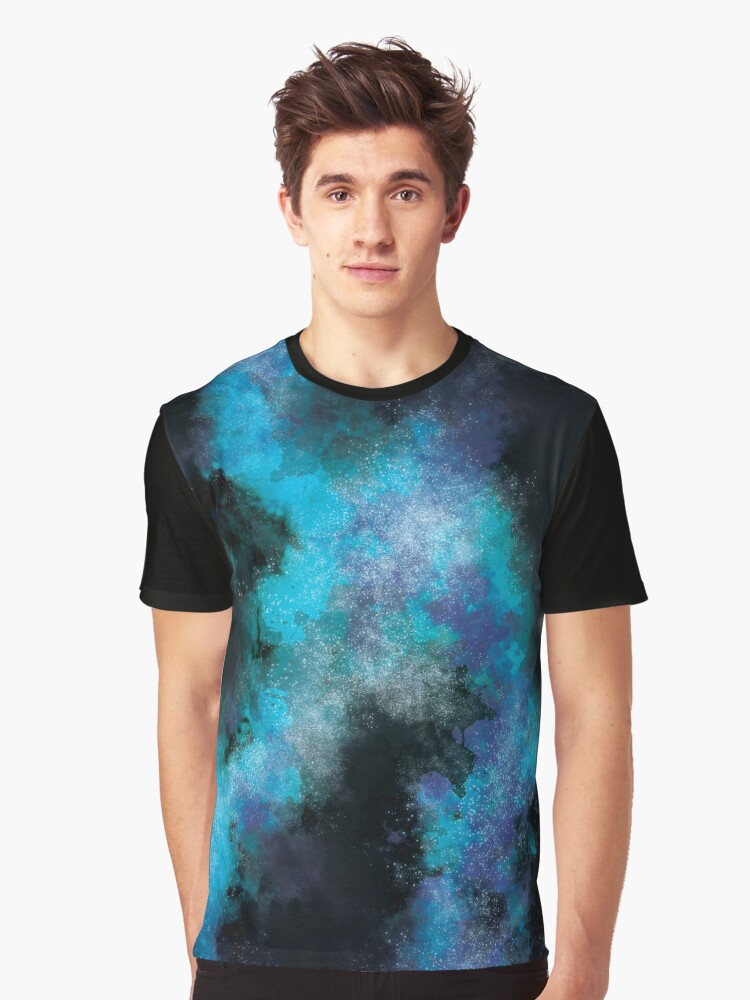 Aqua Blue Galaxy