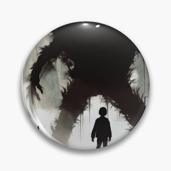 Item preview, Enigmatic Woodland Scene with Boy and Monster - Artwork in the Style of Marko Manev and Jeff Soto designed and sold by CosmicScare10.