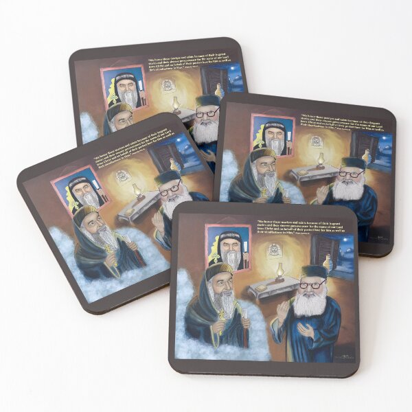 Item preview, Pope Kyrillos & Abouna Faltaos designed and sold by Rizkillinit.