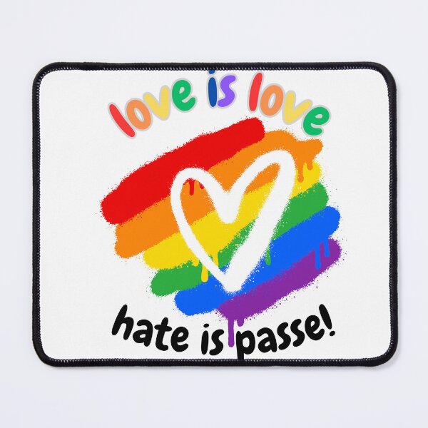 Item preview, Love is Love , Hate is Passe | Happy Pride Month! designed and sold by HROC.