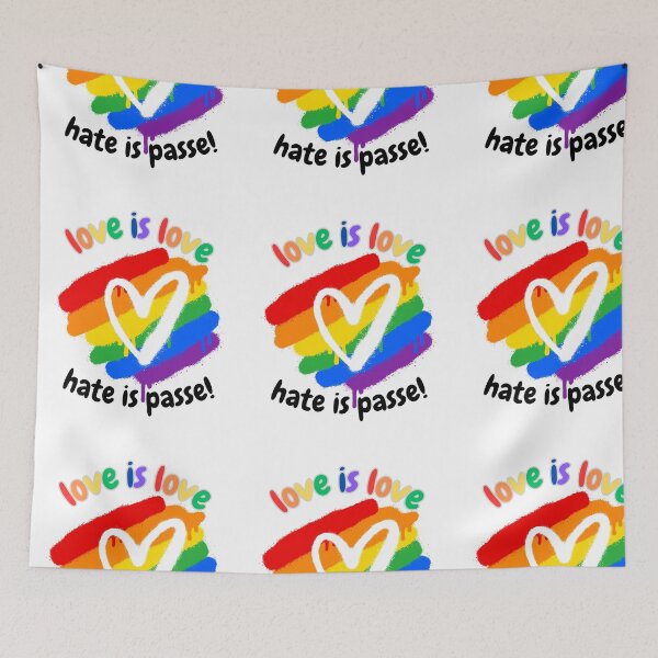 Item preview, Love is Love , Hate is Passe | Happy Pride Month! designed and sold by HROC.