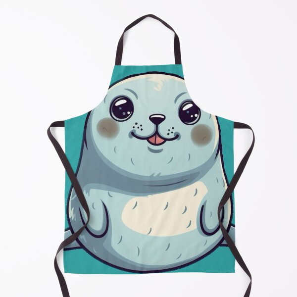 Item preview, Cute Cartoon Happy Baby Seal designed and sold by EpicFoxArt.