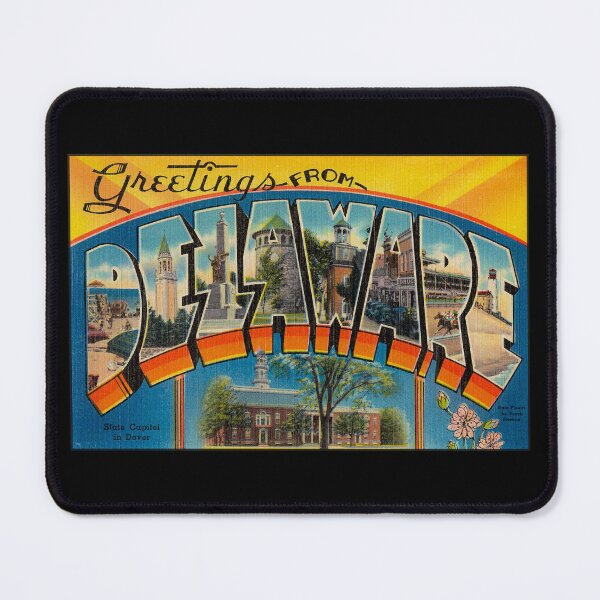 Item preview, Greetings from Delaware Vintage 1930's Postcard designed and sold by SeaStories88.