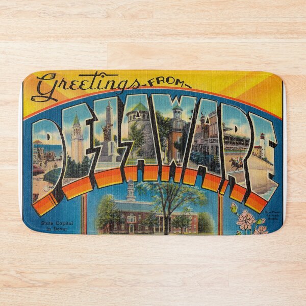 Item preview, Greetings from Delaware Vintage 1930's Postcard designed and sold by SeaStories88.