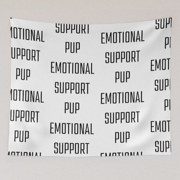 Item preview, Emotional Support Pup designed and sold by Paulbos.