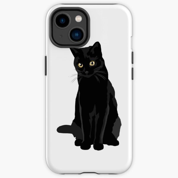 Black Cat iPhone Tough Case