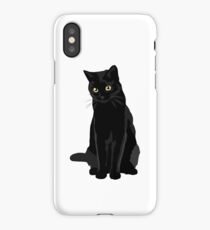 Black Cat iPhone Case